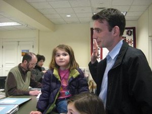 Swearing In for School Committee I get sworn in for School Committee, sans Lincoln Bible